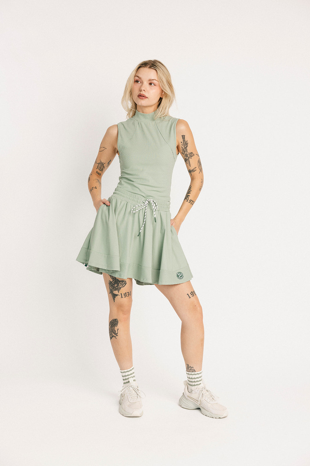 Riptide Skirt - Sea