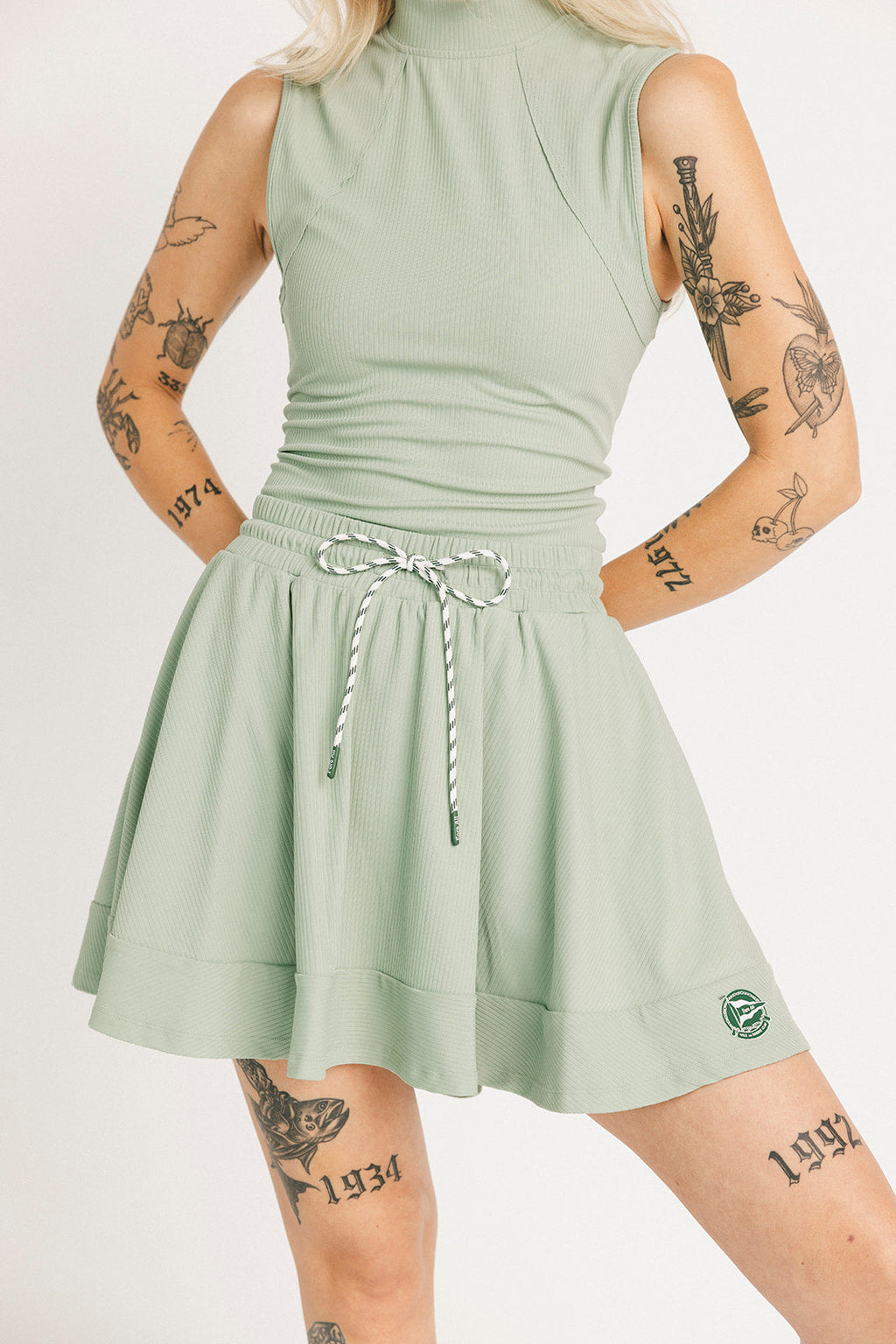 Riptide Skirt - Sea