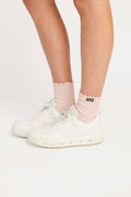 Reef Ruffle Sock - Pink